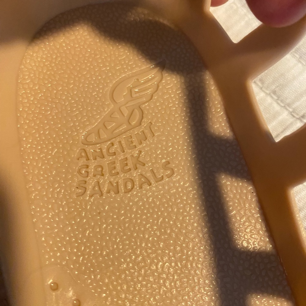 Ancient Greek Sandals Elli Blush Jelly Flats - Picture 14 of 14